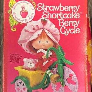 Vintage Strawberry Shortcake dolls (21) w berry cycle & berry worm (lot or indv)
